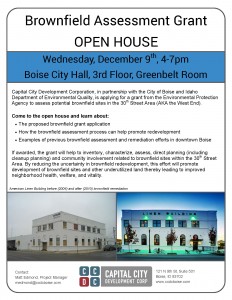 CCDC Brownfields Grant Open House