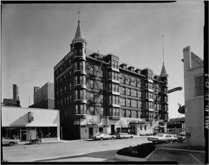 Idanha Building at 10th Street Before