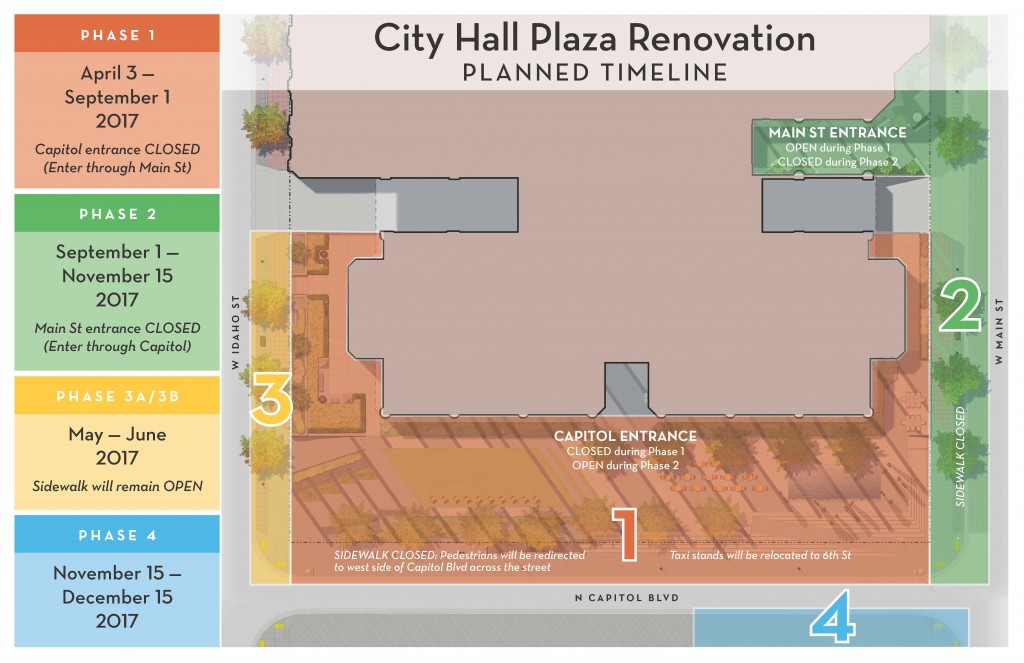 Boise City Hall Plaza Renovation 3