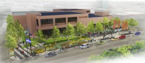 Plaza rendering