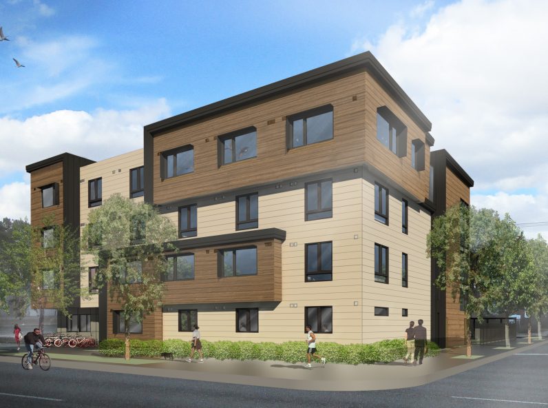 New Path Community Housing Rendering Fairview West CCDC Boise