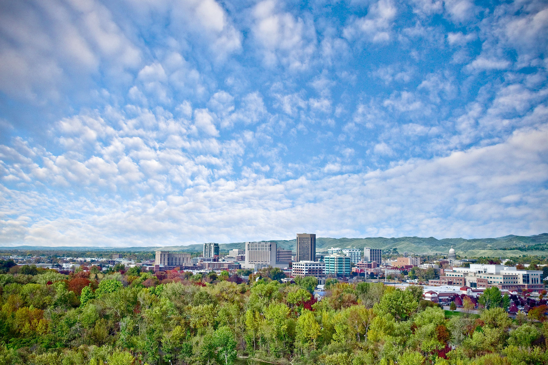 Boise City Skyline CCDC Boise