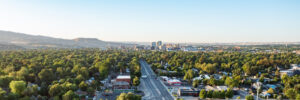 Aerial view of State Street District